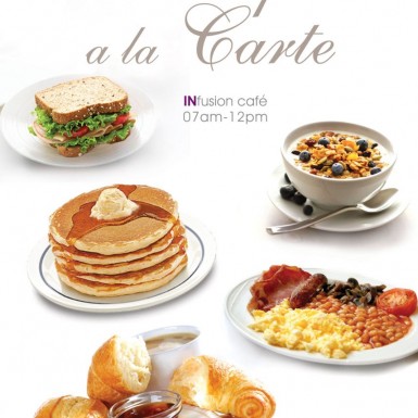 A la carte Breakfast